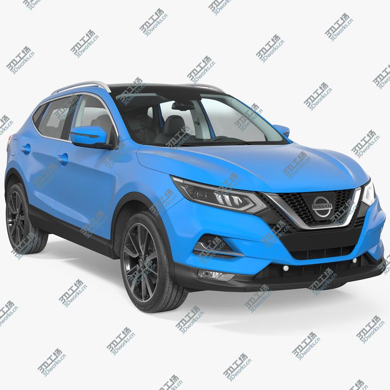 images/goods_img/202104021/3D Nissan Qashqai 2017 Simple Interior/1.jpg